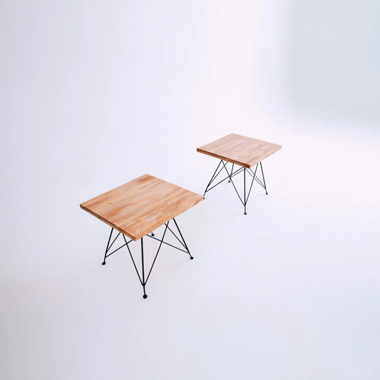 Tavolino da salotto in legno, colore marrone chiaro - mildewproofbench
